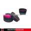Embossing cylinder shaped paper gift box in packaging boxes