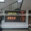 New product high resolution p16 semi outdoor dual color led screen in led displays