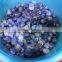 bule color natural polished agate tumble stone