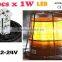 Forklift LED Warning Light,Warning Beacon,LED Beacon Light,LED Beacon(SR-BL-602CP-1W*4LED,MetalCage Protector)12-24V,6 Functions