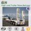 China Supplier Shengrun Used For Loading Excavator ,60-80Ton Heavy Duty Trailer , Low Bed Truck Trailer