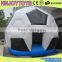 Soccer shape inflatable sport bounce house