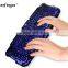 New Red Blue Purple Color Backlit laptop Keyboard with Cool Crack Pattern