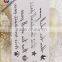 water transfer adhesive body decoration tattoo sticker
