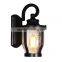 Outdoor Antique Lamp Post Garden Lamp Powered LED Lantern Hanging Outdoor Garden Coach Lantern Lamp