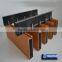 2015 Wooden aluminum panel/Aluminum decorating panels/alumninum extrusion profile