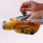 solar dynamo flashlight charger & Camping flashlight with Siren & Emergency charger