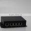 4 port poe switch 5v 12v 24v 48v with unmanaged fixed vlan