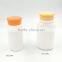 50ml empty Talc plastic bottle for whey protein powder