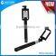 Mobile accessories essential smartphone colorful wired selfie stick