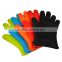 FDA approved food grade silicone,Silicone Material and Waffle Style bbq gloves