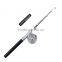 Mini Portable Pocket Aluminum Alloy Fishing Rod Pen Shape Pole Fish Reel Line Soft Bait Hook Float Tackle