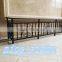  China Wholesaler powder coated garden edge short used wrought iron fencing