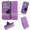 LZB leather pu flip cell phone cover for Micromax Canvas L A108