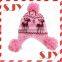 Simplicity Earflap and Pom Balls Women's Knit Winter Beanie Hat