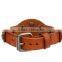 BOSHIHO leather bangle bracelet/leather gold bracelet