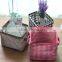 multi-functional storage box cosmetics box cotton linen jute or blended printed with cartoon design