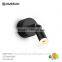 round aluminum indoor led bedside reading light with switch