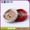 Different color 4 holes resin fashion button