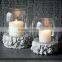 H170 antique candle holders for home