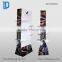 customized folding shoes display stand, cardboard display stand for shoes