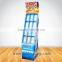 Custom cardboard mobile phone accessories display rack