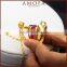 Handmade Interchangeable Large Coin Holder Gold Jewelry