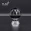 specialtv ball shape jet black real glass drawer knobs