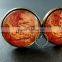 20mm vintage style antiqued bronze Boston old map art collage glass cabochon round cufflinks fashion wedding cuff links 6600042