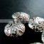 12mm vintage antiqued silver tree branch engraved round flat alloy beads DIY beading supplies 3993017