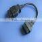 J1962 OBD male to female cable OBD2 test cable