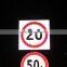 Hot selling solar powered traffic sign international limit speed sign road sign boards