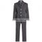 Three Buttons Blue Side Vent Customized Boys Suits for Wedding Party (Jacket+Pants+Bow+Vest+Shirt) NS023 Boy Tuxedo Suit