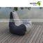 Double color Acrylic Fabric bean bag sofa furniture