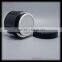 Round black empty 100g cream plastic jar,clear acrylic cream jar,cosmetic plastic jar