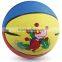 custom print cheap price rubber basketball for kids playing