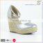 Popular ladies wedge espadrilles shoes