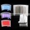 led blue light red light acne therapy machine 3 colors pdt/led light therapy lamp