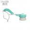 Kuulee Factory supply Long Handle Skin Care Facial Brush