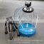 32KG Visible Plastic Milking Bucket With Milking Cluster and Pulsator and Tube