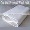 Various OEM size die cut pressed wool industrial felt