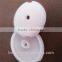 Soft food grade light pink silicone face cleaning and clearing brush