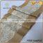 burlap lace long table runners for wedding deco