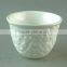 Low Price Beautiful Design White Ceramic Tea Cup For Wholesale,