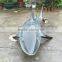 Fiberglass shark statue figurine