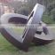 look cool plush abstract bronze art garden sculpture decor garden