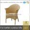 Hot sale rattan garden dining chair patio wicker armchair for sale