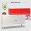 Latest modern tv cabinet fair price furniture wardrobe metal locker with showcase