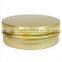 round aluminum tin box with screw top lid