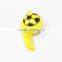 Round Shape Printed Football Images Plastic Whistle